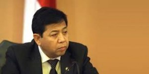 Setya Novanto Sampaikan Sambutan Perpisahan