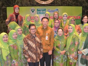 Muslimat NU Advokasi dan Sosialisasikan Imunisasi Pentavalen