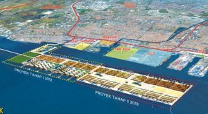 Kapal Besar Sudah Bisa Sandar Terminal Peti Kemas Pelabuhan Kali Baru