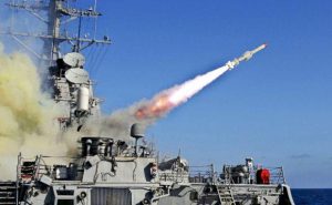 TNI AL Uji Coba Rudal di Laut Jawa