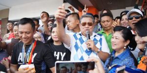 Di GOR Ciracas, SBY Mengaku Prihatin Dengan Kondisi Jakarta Belakangan