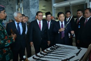Pameran Keris di di Gedung DPR