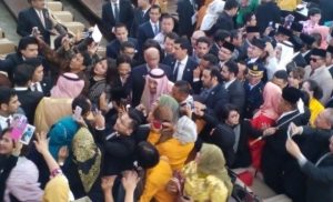 Anggota DPR Berebutan Selfie Bersama Raja Salman