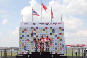 Lagu Indonesia Raya Berkumandang di Chang International Circuit Thailand