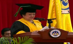 Megawati Resmi Sandang Gelar Doktor HC Dari UNP