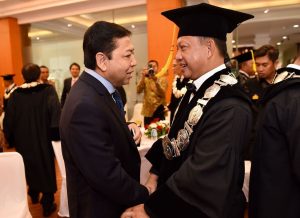 Novanto Merasa Bangga, Tito Dikukuhkan Jadi Guru Besar STIK