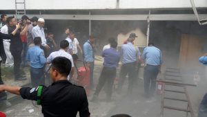 Terjadi Kebakaran di Gedung DPR