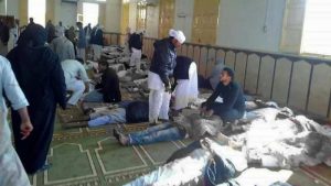 Pelaku Ledakkan Bom Sebelum Tembaki Jamaah Masjid Ar Rawda