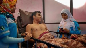 Dari Arena TdS 2017, Pebalap Vietnam Alami Kecelakaan