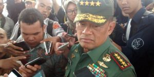 Gatot Nurmantyo Antar Marsekal Hadi Uji Kepatutan dan Kelayakan di DPR