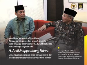 Keluarga Besar PKS Ikut Berduka, ‘Tokoh Perlawanan Otoritarianisme Itu Telah Pergi’