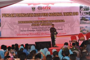 Presiden Jokowi: Pers Makin Diperlukan