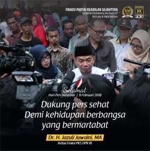 Jazuli: Pers Harus Sampaikan Informasi Objektif dan Akurat