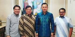 Airlangga Tidak Sebutkan Pertemuan Dengan AHY Untuk Bujuk Demokrat Dukung Jokowi