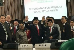 Tiga Pimpinan MPR RI Tambahan Dilantik