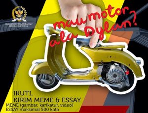 Lomba Kritik DPR Berhadiah ‘Sepeda Motor Dilan’