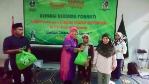 Forhati Berbuka Puasa dengan Kaum Dhuafa di Kramat Sentiong