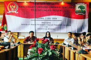 Komite III DPD RI Uji Saih RUU Perlindungan Pasien di Padang dan Tarakan