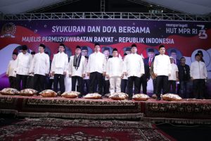 Gelar Syukuran, Ketua MPR: Semoga Persatuan Tetap Terjaga