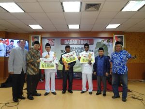 Kardi Ridwan Juara Baca Teks Proklamasi, Jazuli Ucapkan Selamat