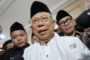 Ma’ruf Amin Bantah Berjoget