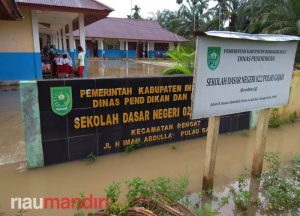 41 Gedung Sekolah di Indragiri Hulu Direndam Banjir