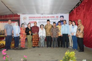 Sampaikan Pesan Empat Pilar Lewat Petruk Dadi Ratu