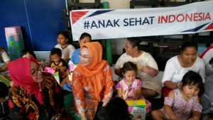 Bantu Pemerintah Atasi Gizi Buruk, Lucy Luncurkan Anak Sehat Indonesia