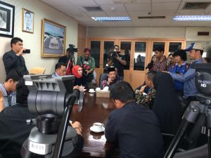 Fahri Hamzah Terima Keluarga Korban Lion Air JT 610