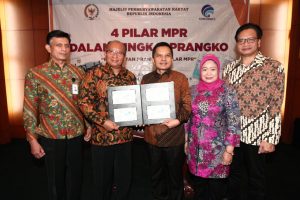 MPR Luncurkan Prangko Empat Pilar