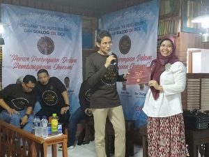 Sandiaga Uno Resmikan ” The Pepes Reborn”