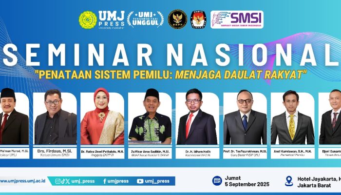 UMJ Gelar Seminar Nasional Bahas Penataan Sistem Pemilu 2029