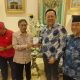 Ketua PerKAB Palembang Noprizon bersama Senator Irman Gusman