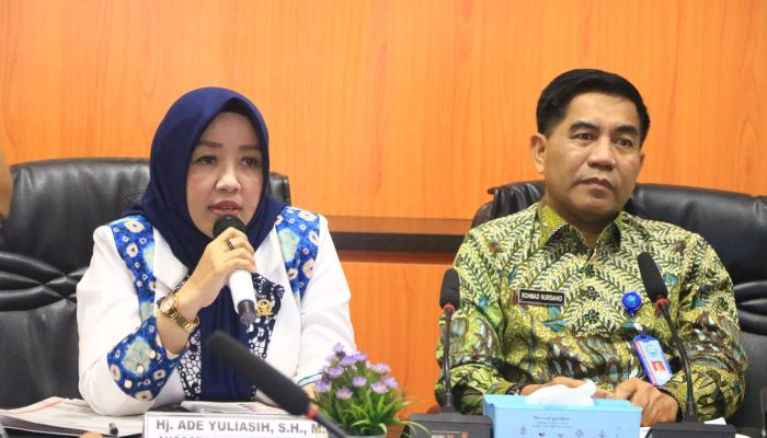Masa Reses, Ade Yuliasih Serap Aspirasi BNNP Banten Menyikapi Penurunan Anggaran